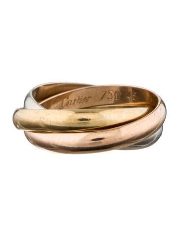 cartier pinky ring replica|cartier trinity ring men's.